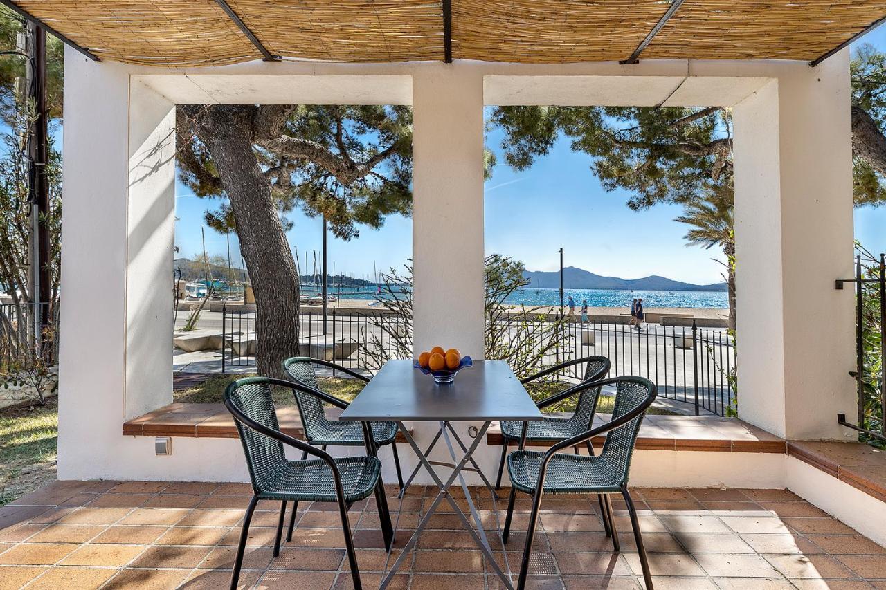 La Gola Apartment, First-Line Beachfront, Newly Refurbished Port de Pollença Eksteriør bilde