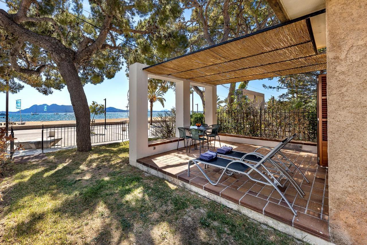 La Gola Apartment, First-Line Beachfront, Newly Refurbished Port de Pollença Eksteriør bilde