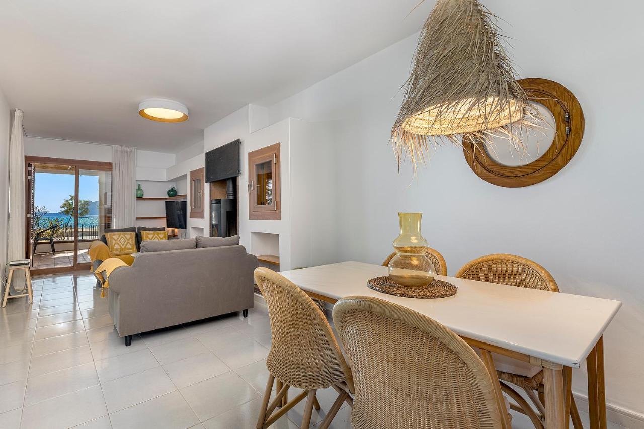La Gola Apartment, First-Line Beachfront, Newly Refurbished Port de Pollença Eksteriør bilde