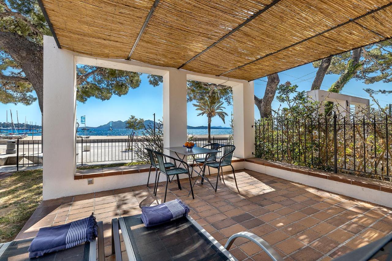 La Gola Apartment, First-Line Beachfront, Newly Refurbished Port de Pollença Eksteriør bilde